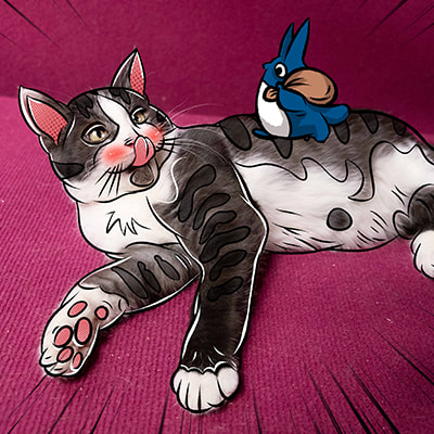 Смешная фотография Тоторо